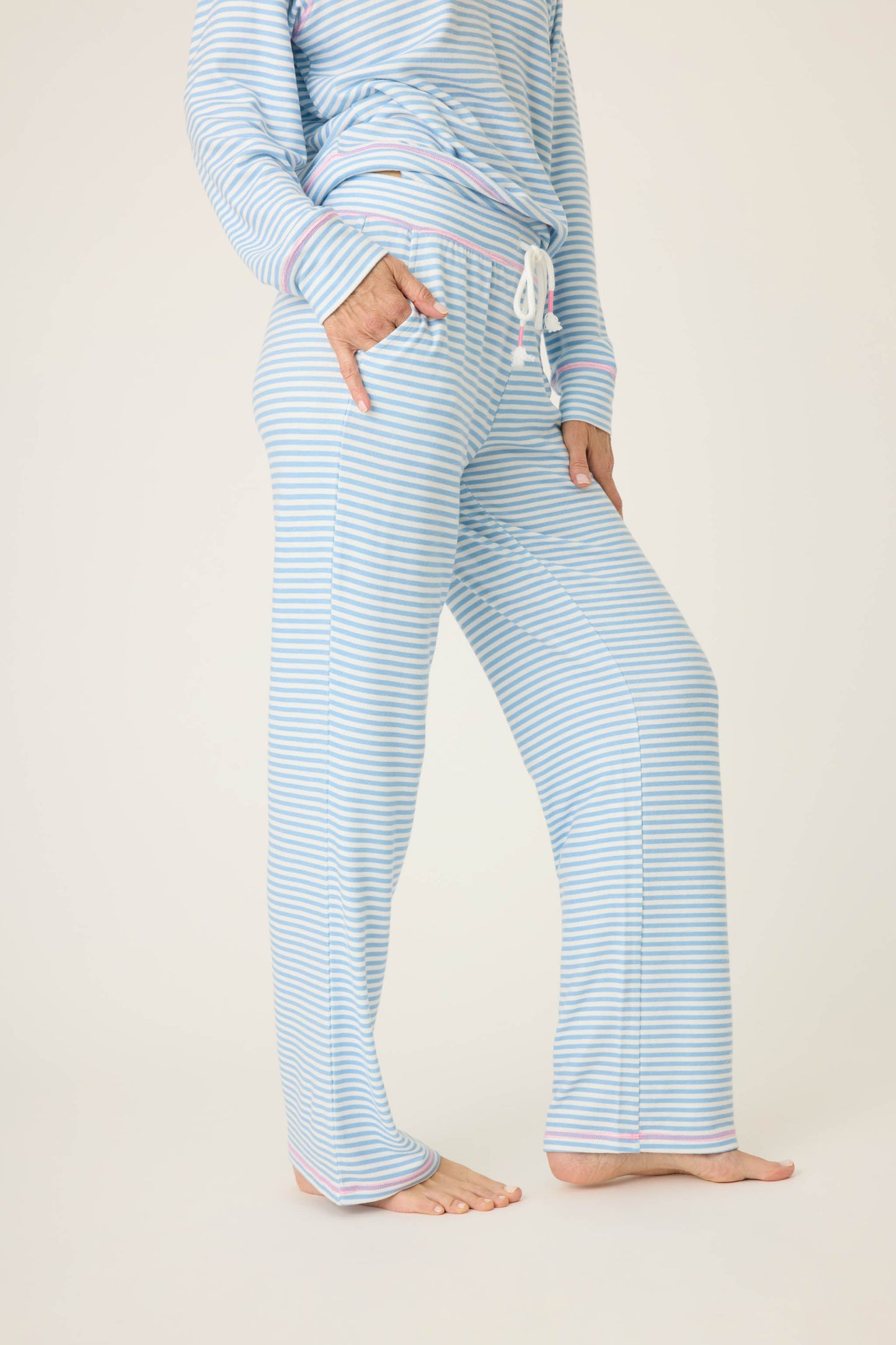 Striped Tropic Garden Lounge Pants
