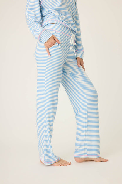 Striped Tropic Garden Lounge Pants