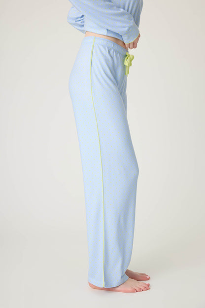 Beautiful Life Polka Dot Open Leg Pant
