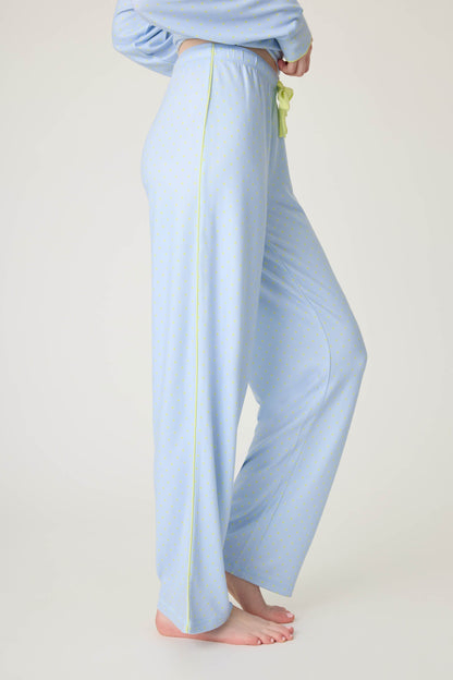 Beautiful Life Polka Dot Open Leg Pant