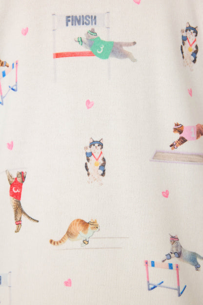 Catletics Cat Print Tank Top