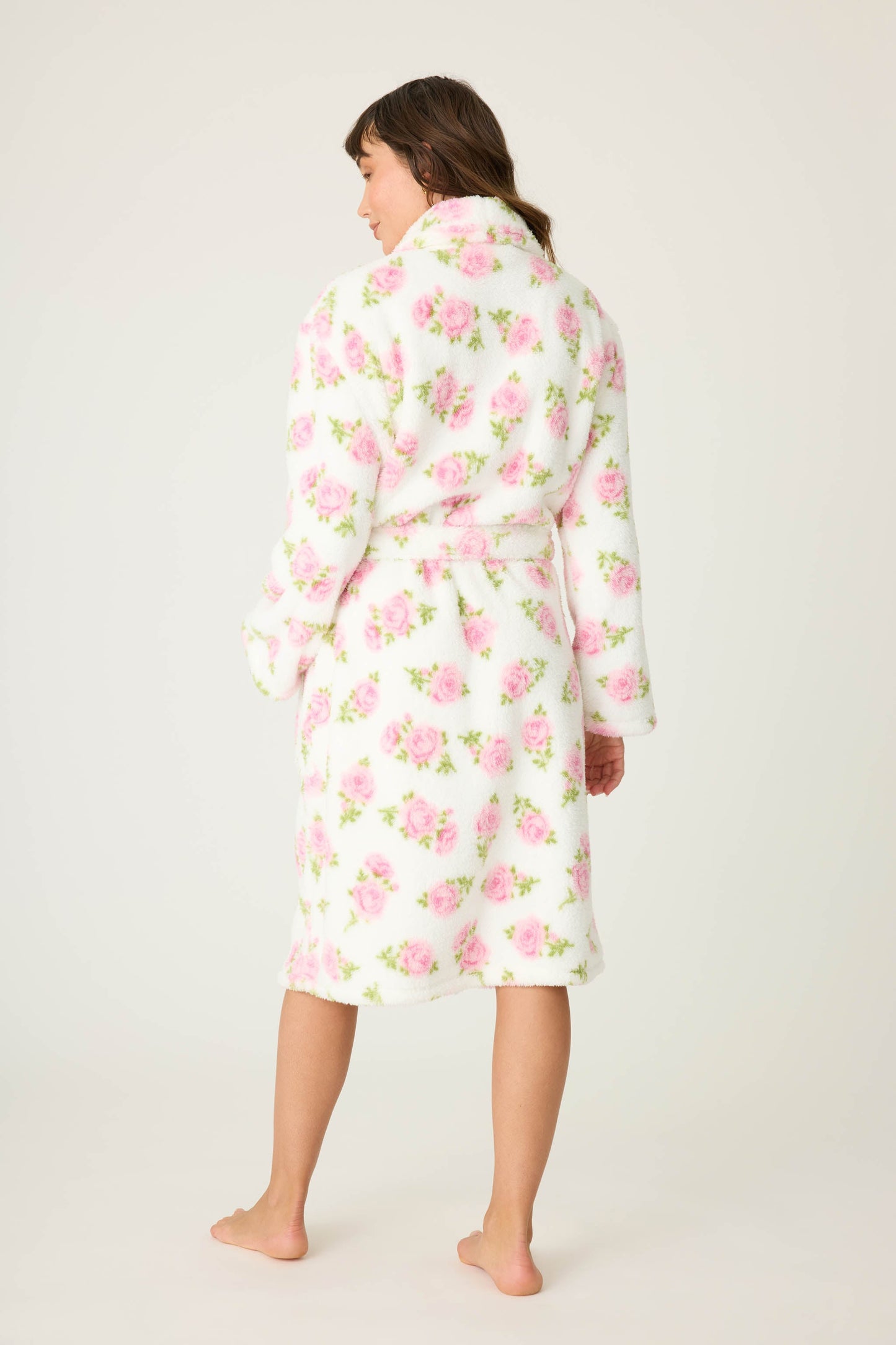 Let's Get Cozy Floral Print Robe