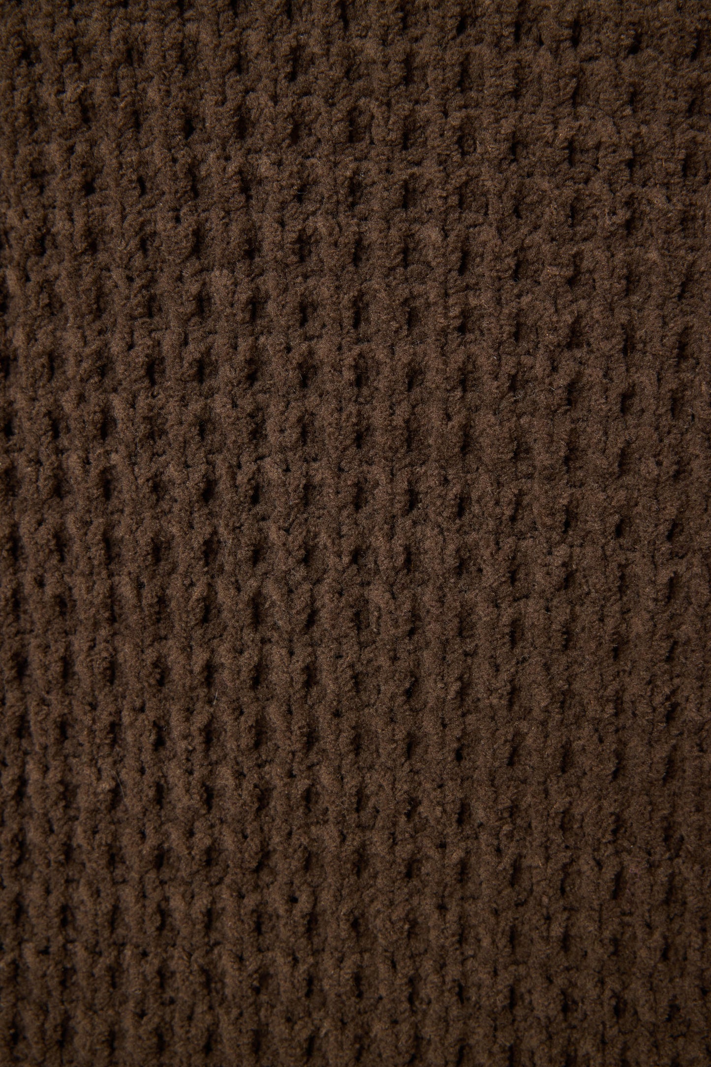 Chenille Waffle Chocolate Banded Pants