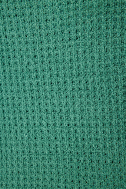 Chenille Waffle Forest Banded Pants