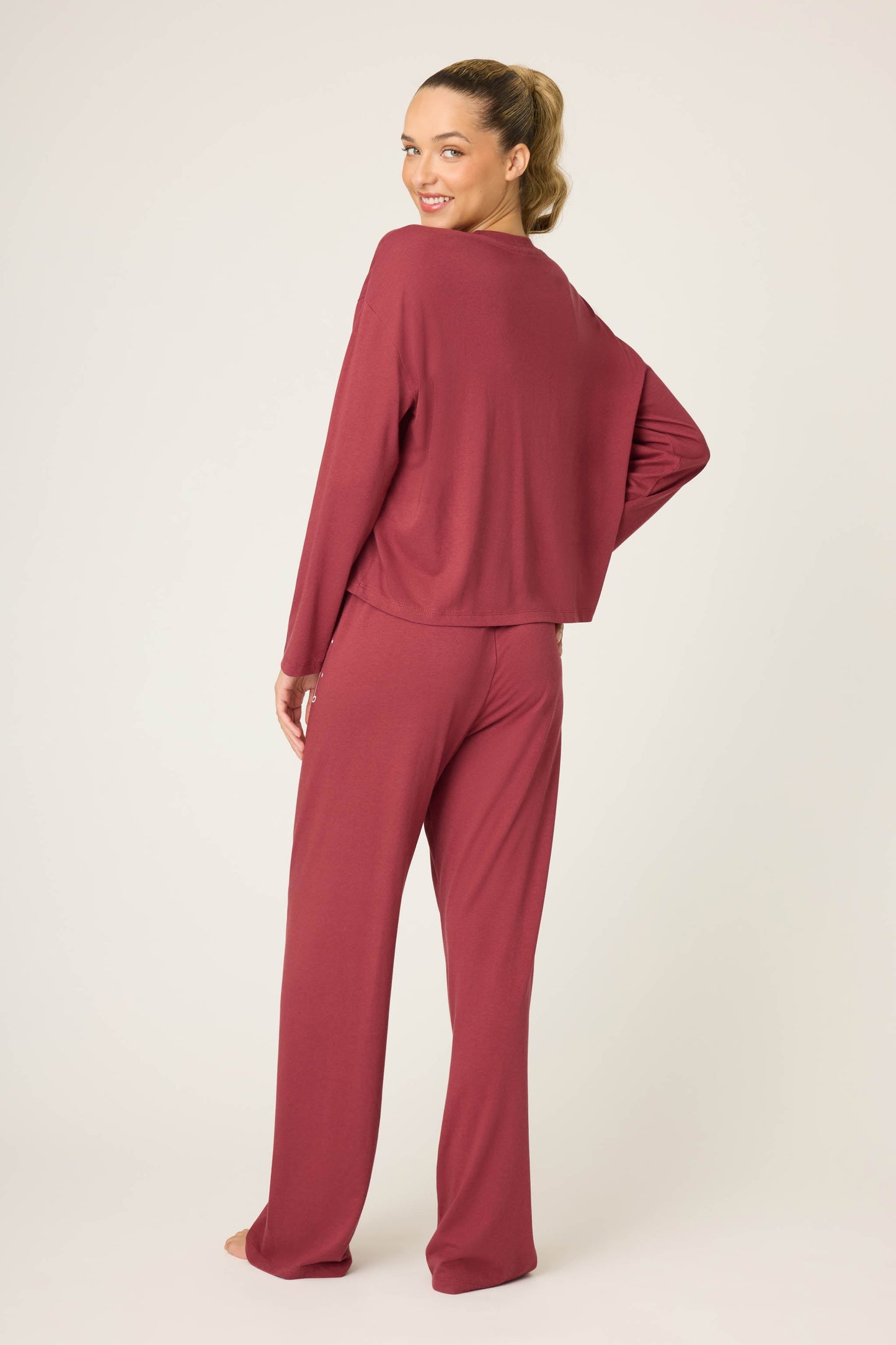 Fizz the Season Long Sleeve Lounge Set