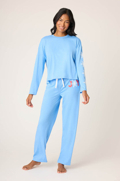 Snowflake Long Sleeve Lounge Set