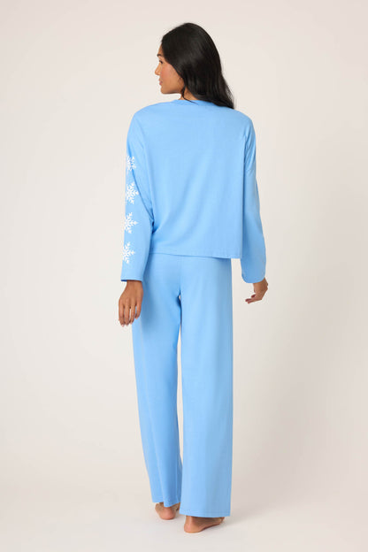 Snowflake Long Sleeve Lounge Set