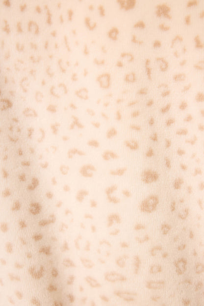 Luxe Plush Leopard Print Robe
