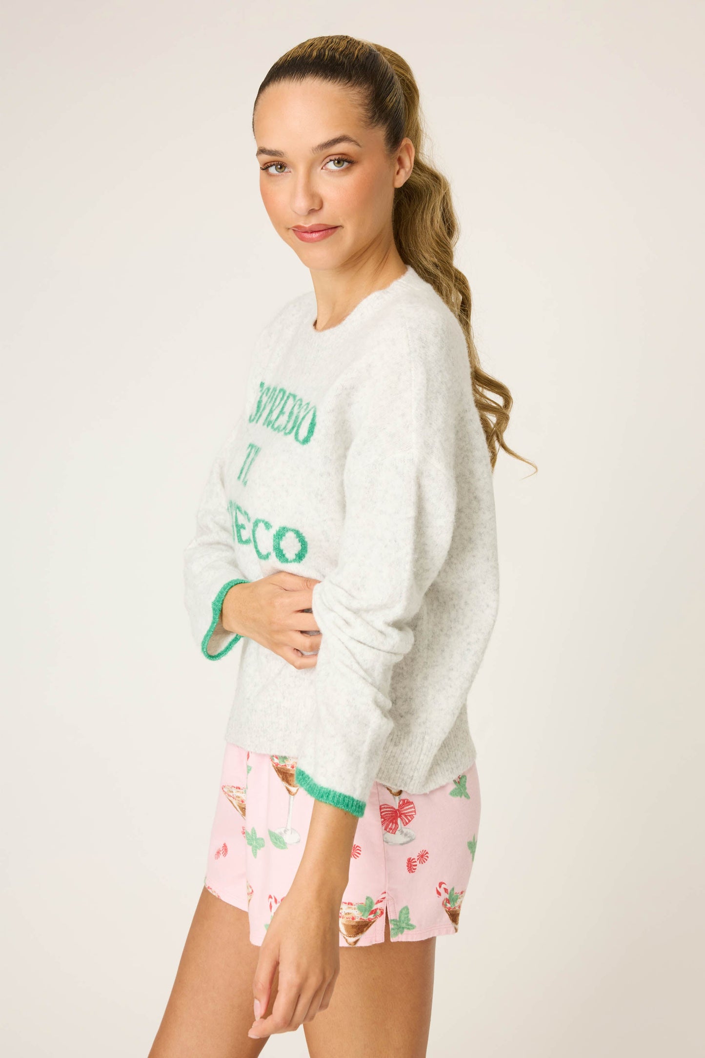Espresso Til Prosecco Snuggle Sweater