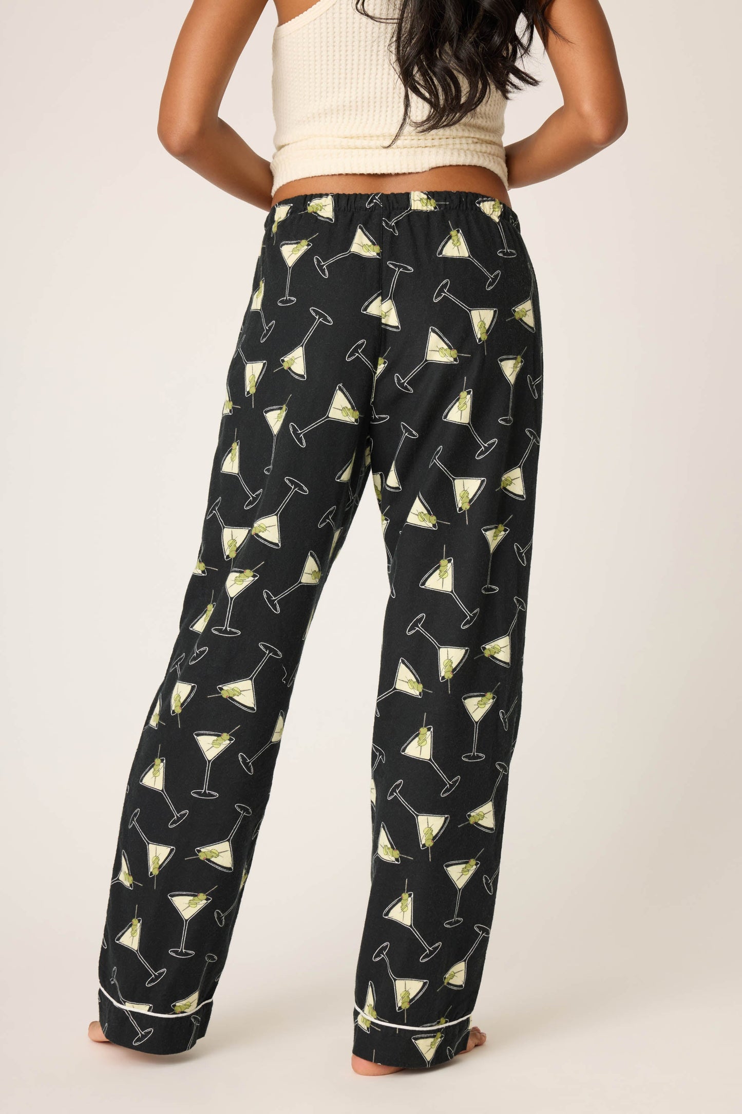 Merrier With A Martini Flannel Pants