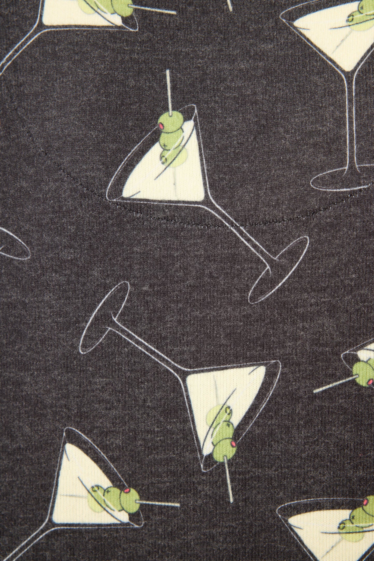 Merrier With A Martini Long Sleeve Top