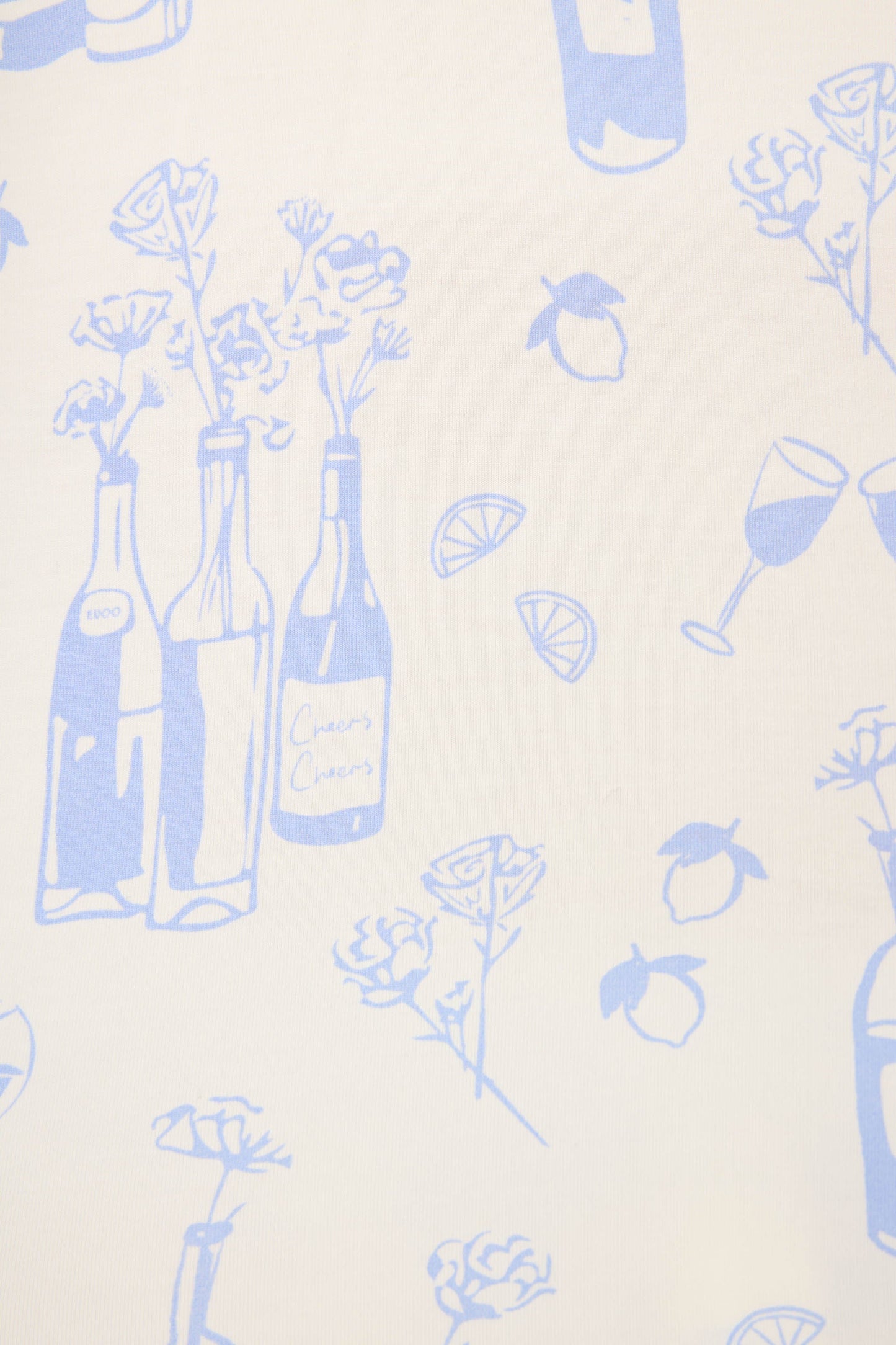 Parisian Dreams Whimsical Print Shorts