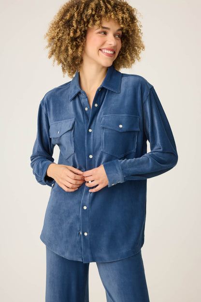 Craving Corduroy Long Sleeve Button Up Shirt