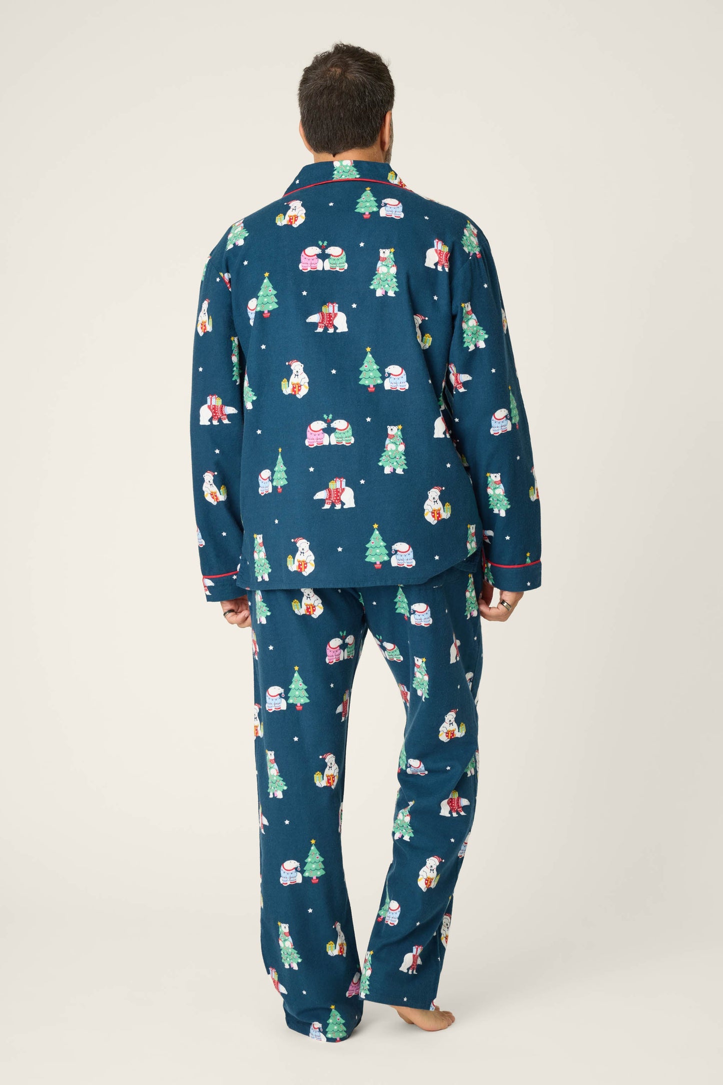 Bearly Awake Mens Flannel PJ Set