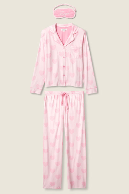 Full Of Heart 3-Piece PJ Set