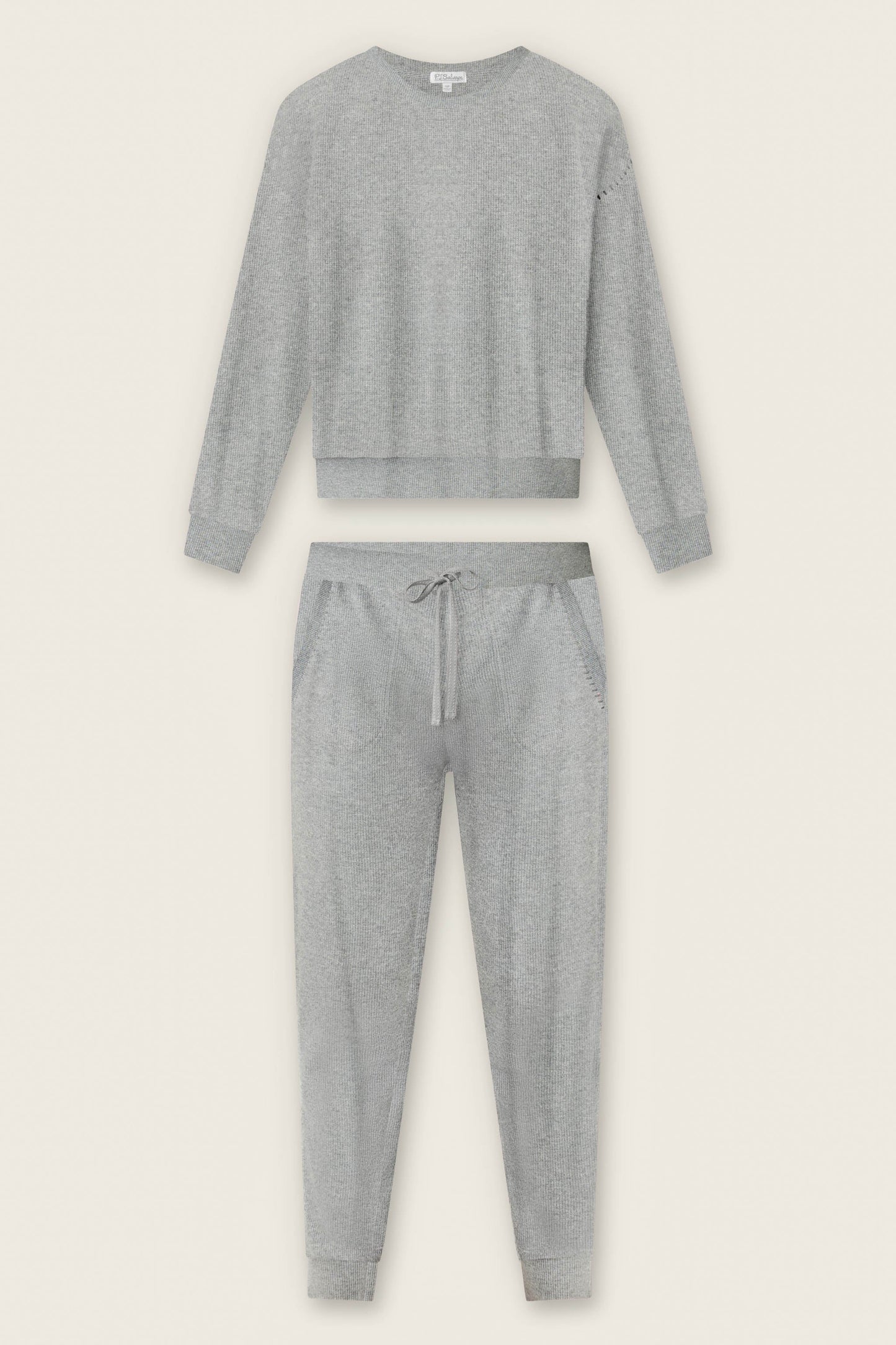 Cross Stitch Casuals Charcoal Lounge Set