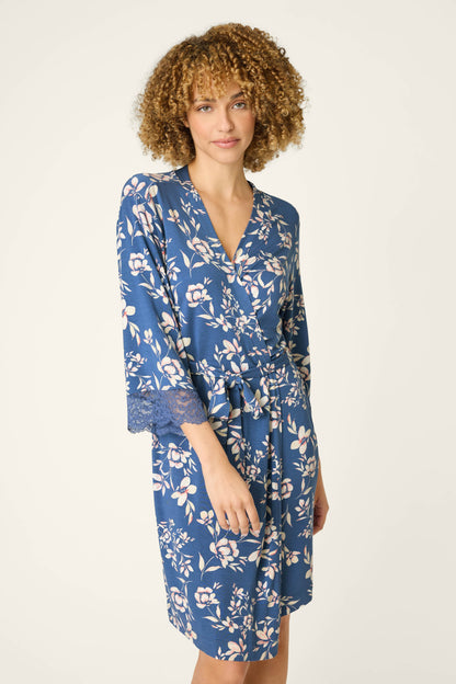 Flora Dreams Twilight Garden Robe