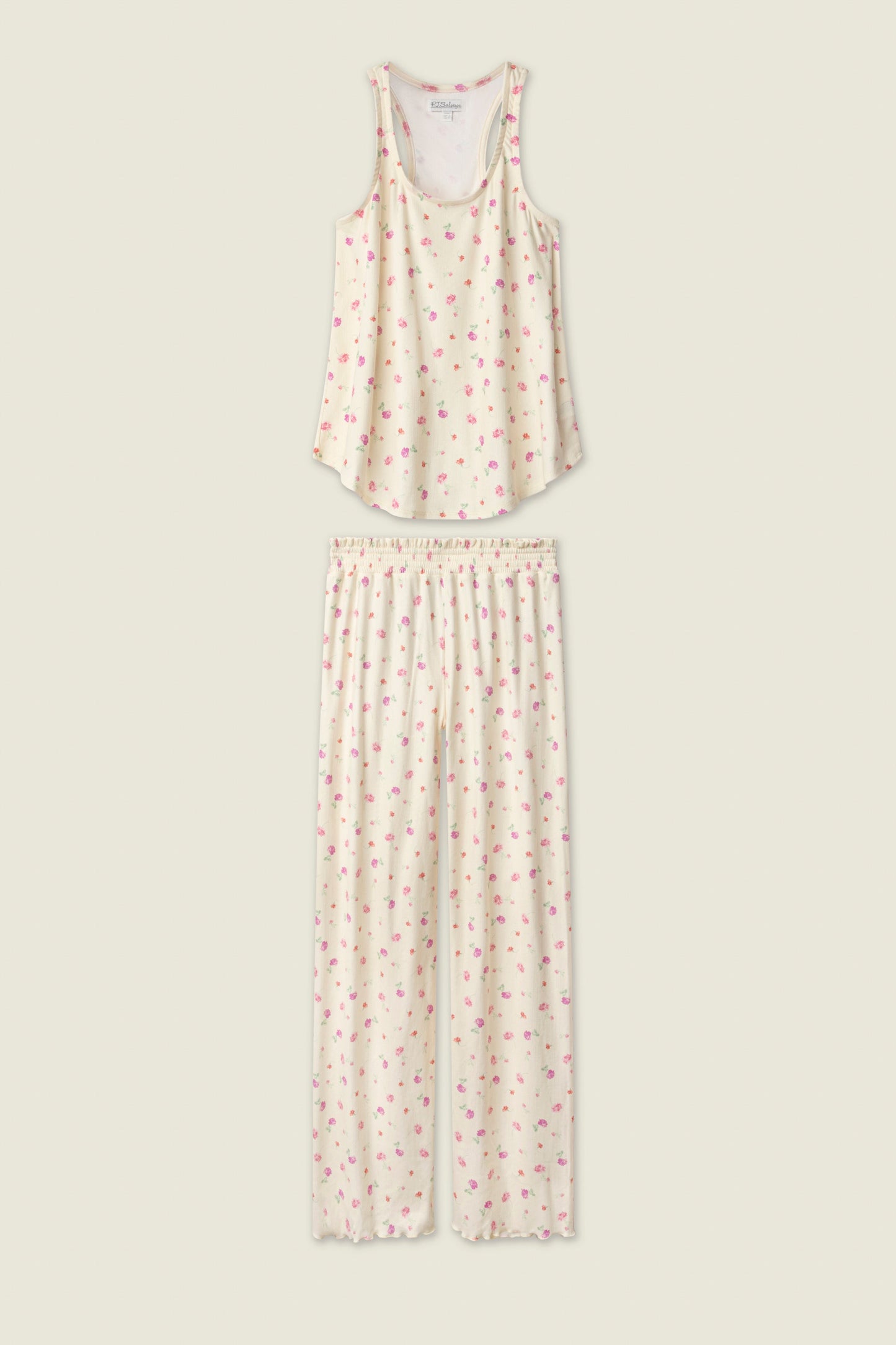 For the Mamas Butter Blooms Long PJ Set