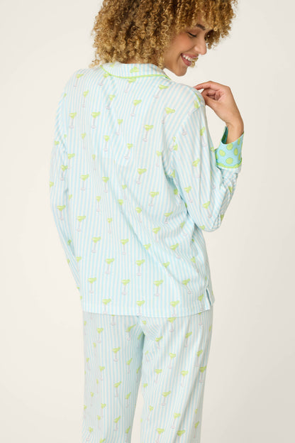 Playful Prints Salty Cadillac Long Sleeve Top