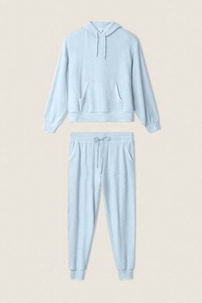 Western Blooms Dream Blue Lounge Set
