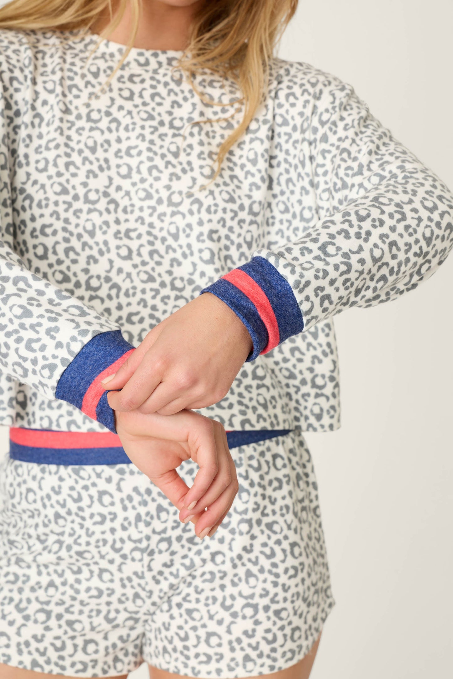 Cat’s Meow Big Stretch Long Sleeve Top