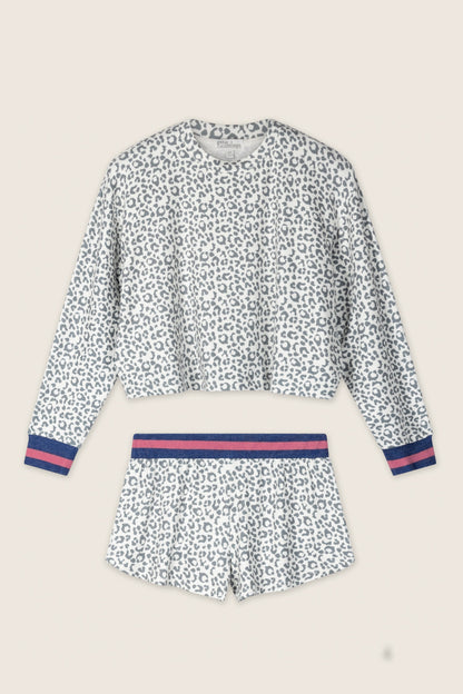 Cat’s Meow Big Stretch Short PJ Set