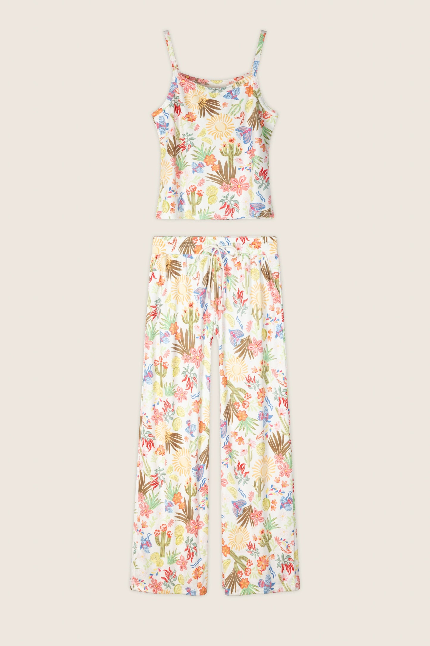 Feelin' Prickly Desert Dreams Long PJ Set