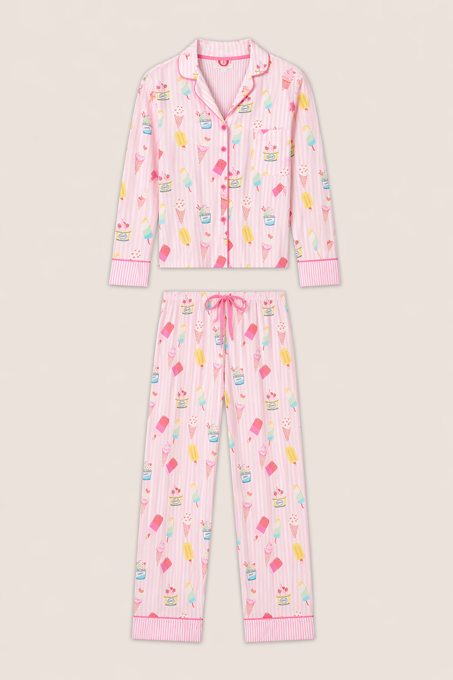 Playful Prints Sugar Rush Long PJ Set