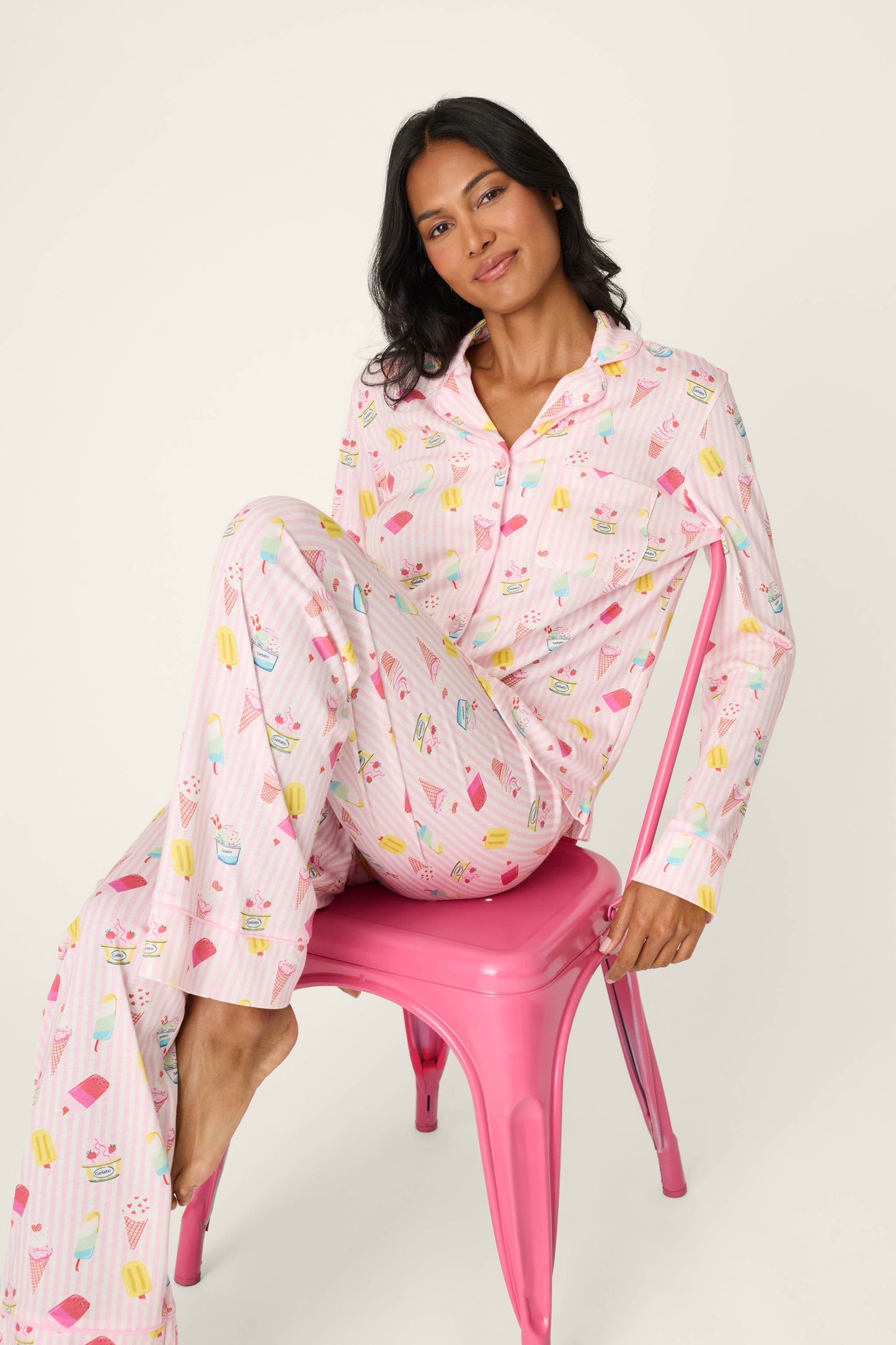 Playful Prints Sugar Rush Long PJ Set