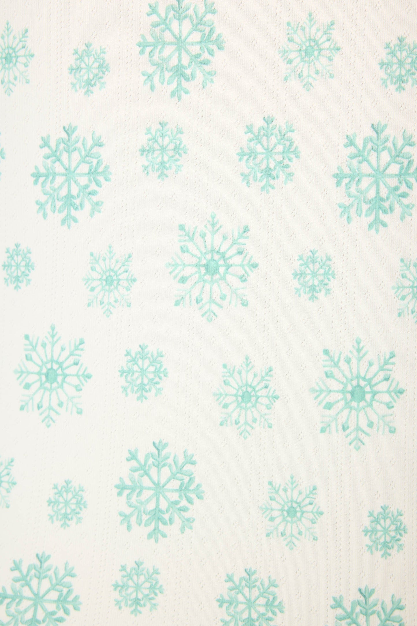 Snowflake Wishes Pointelle Henley Top