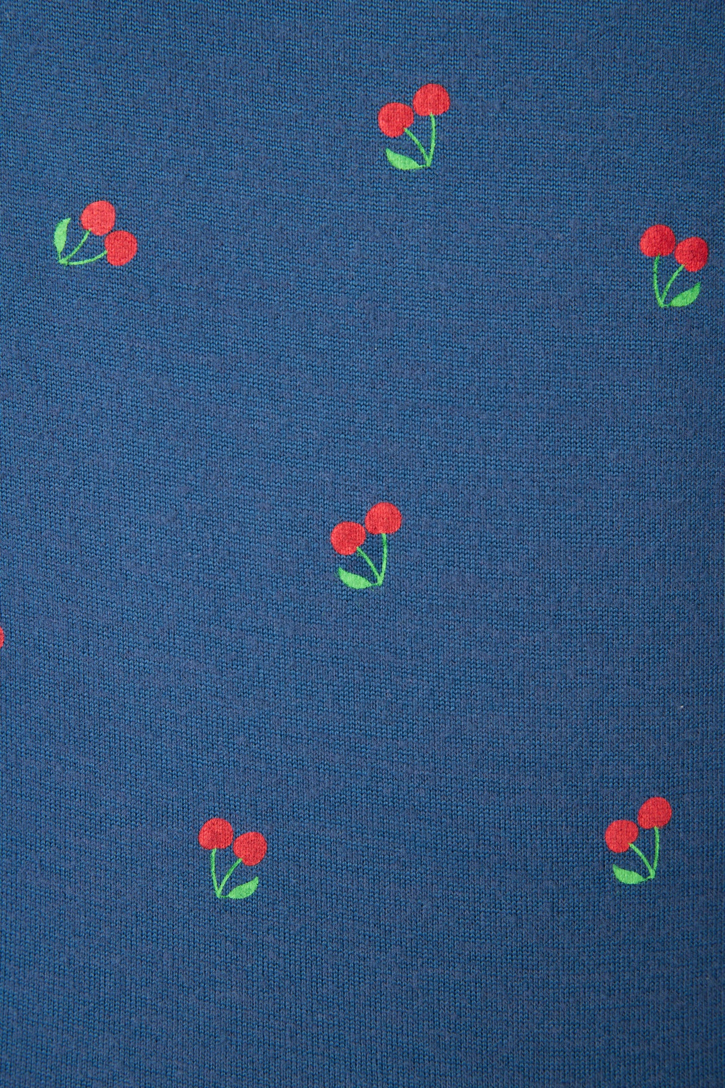Star Spangled Summer True Navy Cherry Print Tank Top