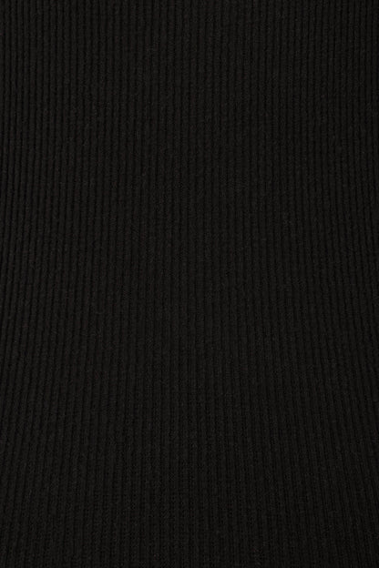 Textured Essentials Black Short Lounge Set