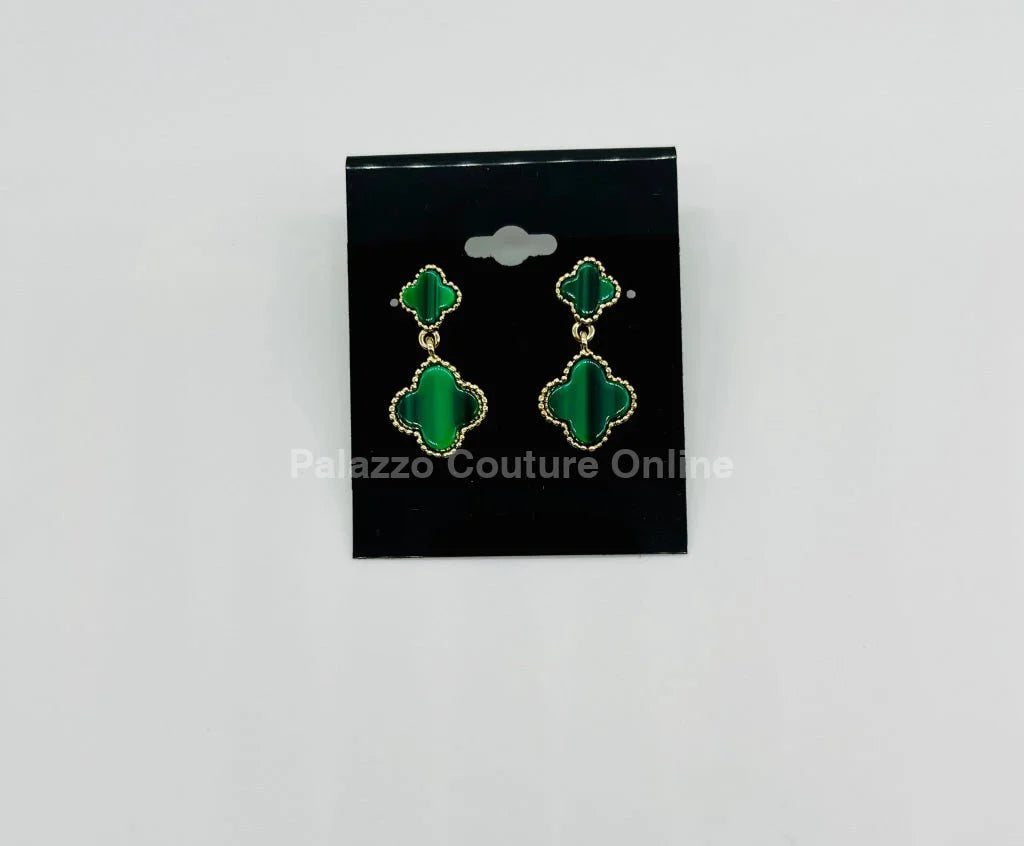 Believe me Earrings (Green)