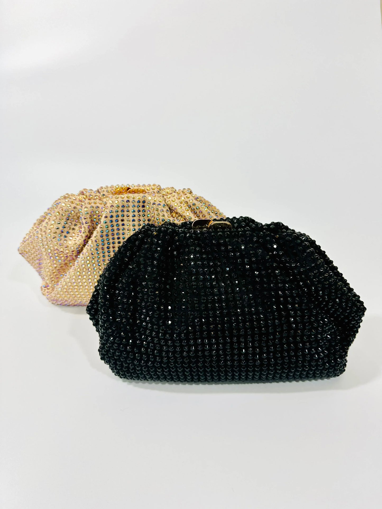 Black Beaded Clutch – Luxe Evening Statemen