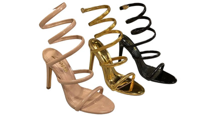 Helix Nikia Harmony Heels Black