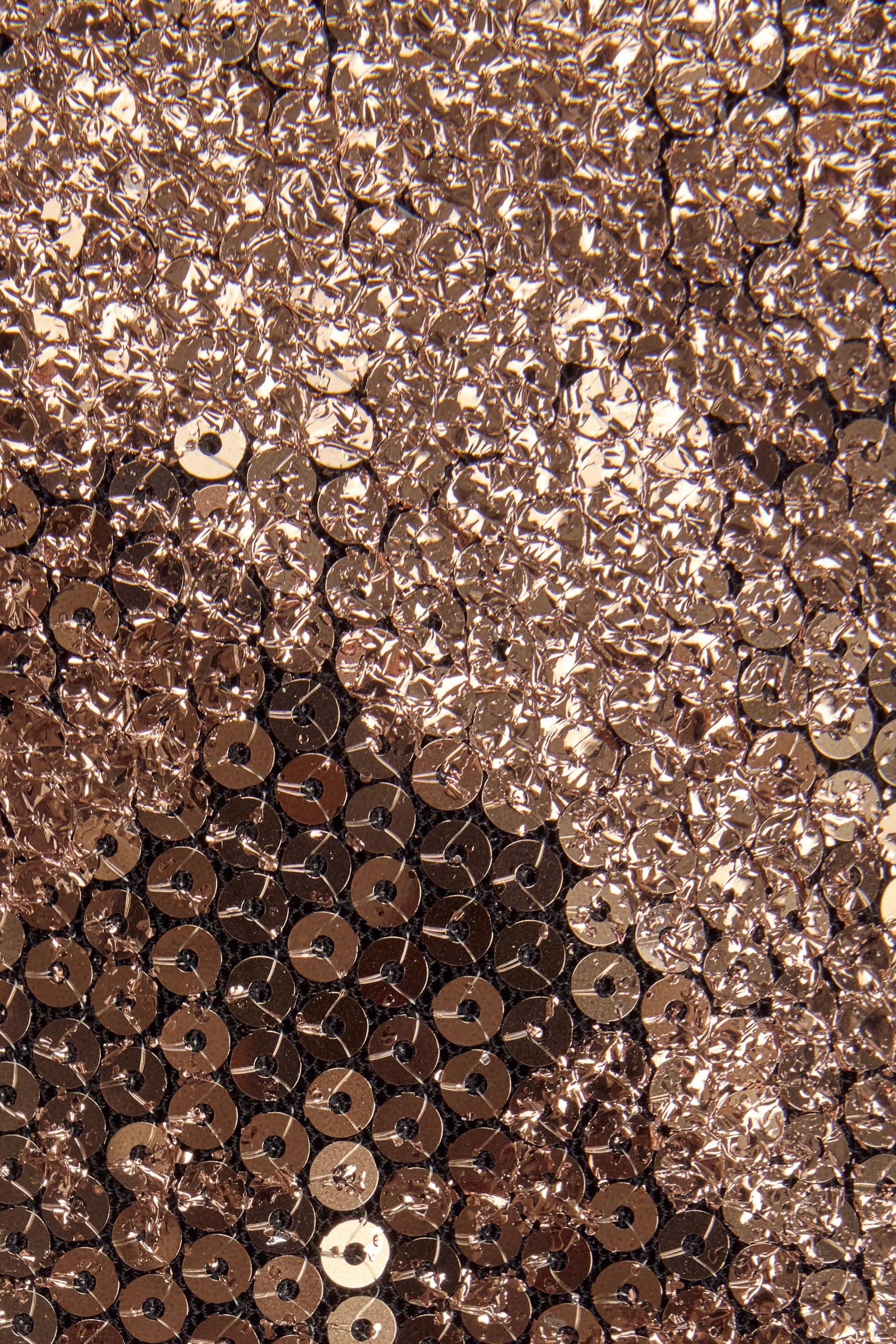 Embellished Corset A-line Mini Dress in Black Gold Foil