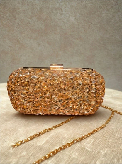 Crystal Mirage Luxe Clutch