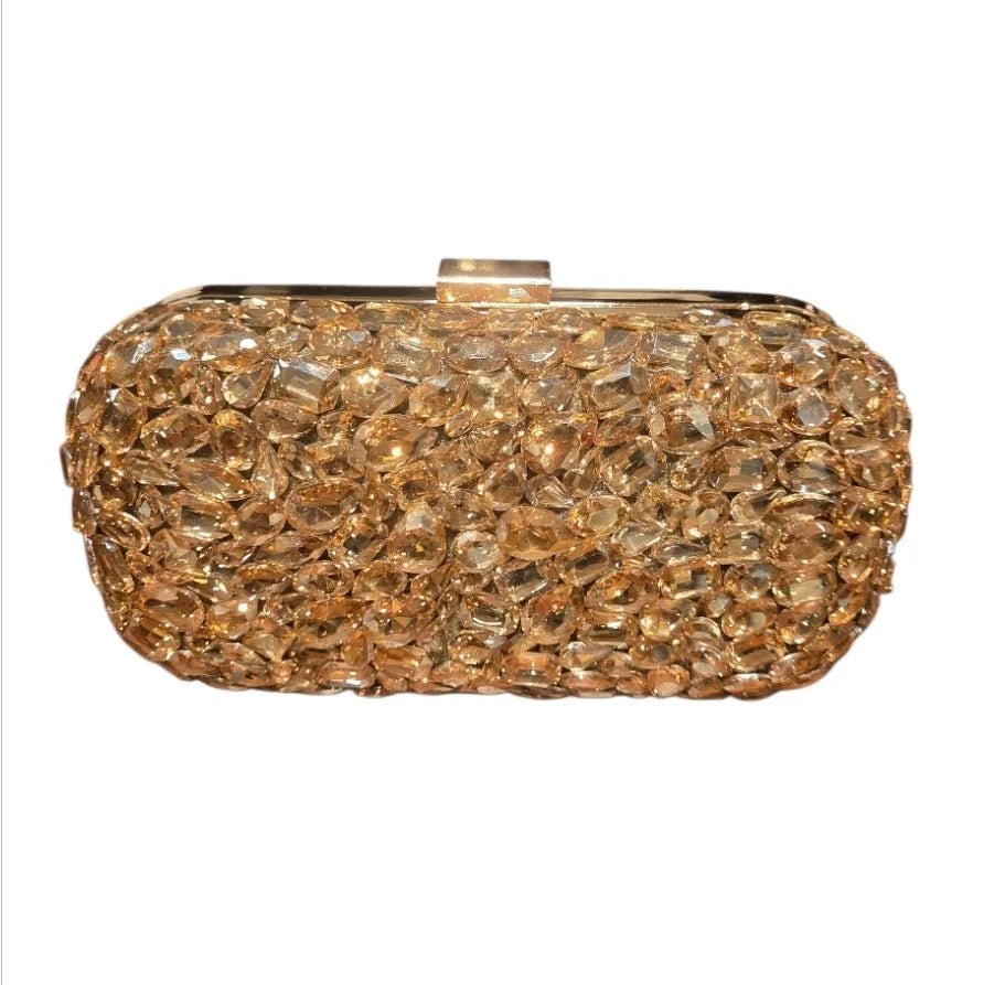 Crystal Mirage Luxe Clutch