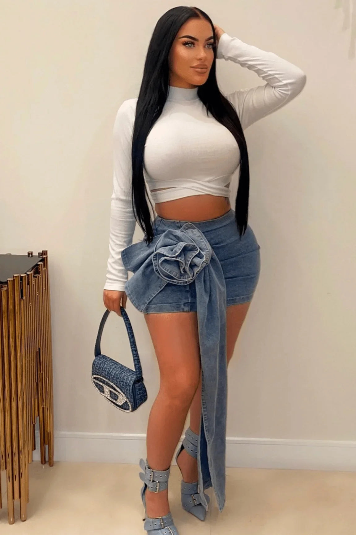 Denim Dream Mini Skirt