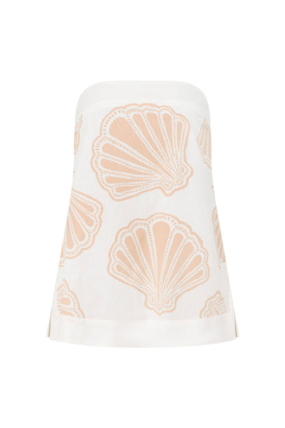 SAMPLE-Bahari Top - Coastal Shell