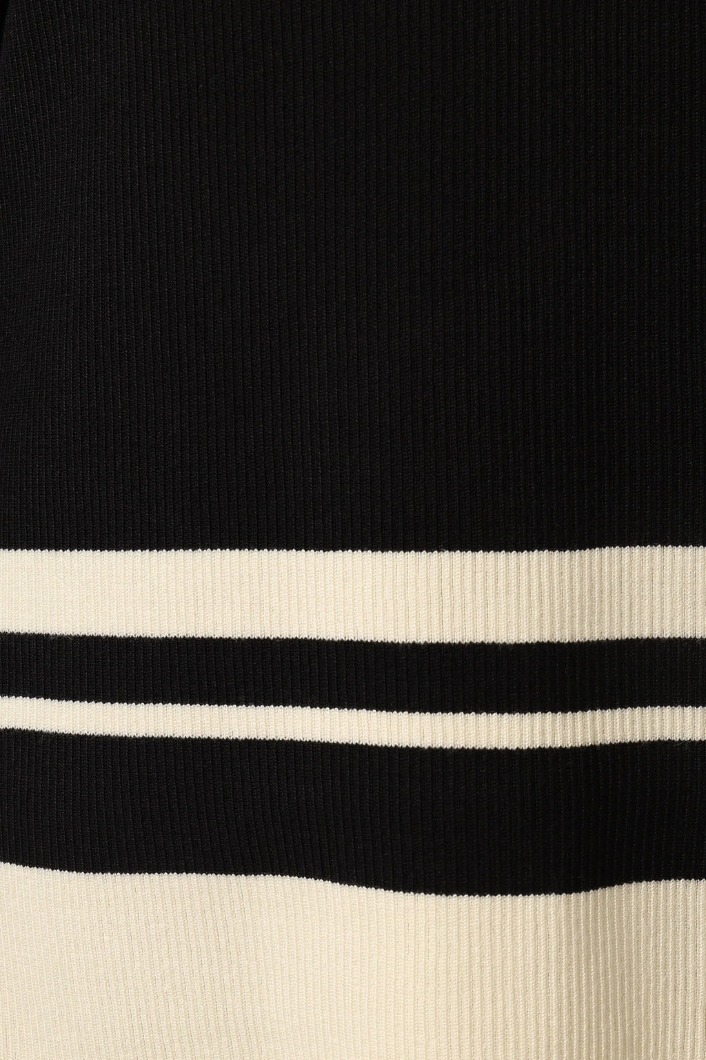 Lowell Top - Black Off White
