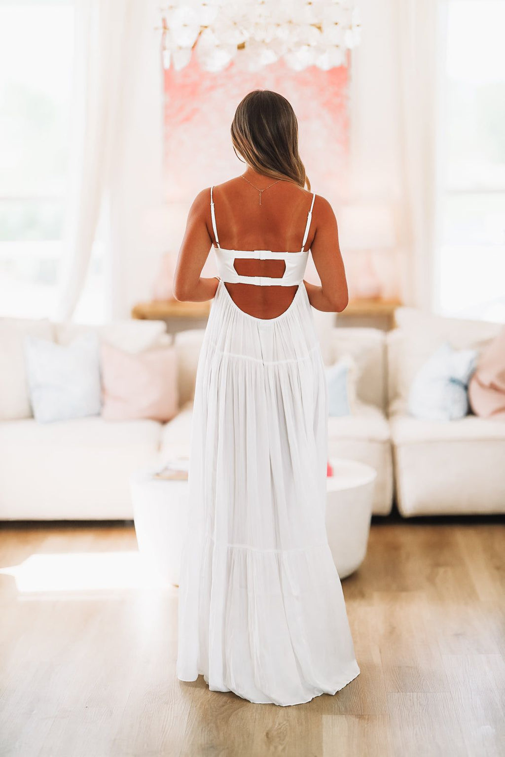 Caviar Dreams Maxi Dress - White