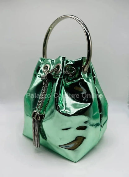High Class Lifestyle Handbag (Metallic Mint)