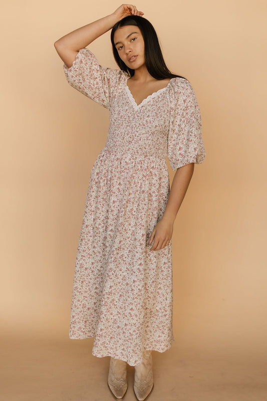 Amelia Floral Maxi Dress