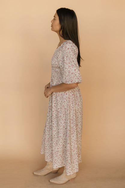 Amelia Floral Maxi Dress